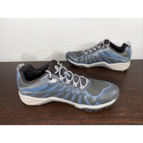Womens Merrell Siren Edge Q2 Blue Athletic Trail Running Sneakers Shoes Size 7.5 - Picture 8 of 11